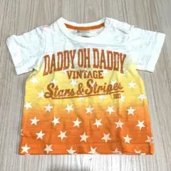 新品 ダディオダディ Tシャツ 半袖 子供服 ベビー服 こどもの森 星柄 80