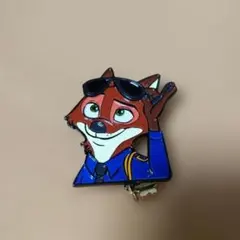 しまむら ズートピア2 ブローチ ニック　バッジ