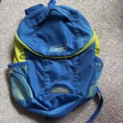 Coleman 青緑 リュック メッシュポケット付き