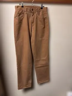 POWER CENTER ワークパンツ L34 W31 ブラウン