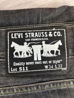 リーバイス Levi's 511 original riveted スリム