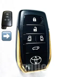 トヨタ純正 アルファードスマートキー (6ボタン) 送料込み - メルカリ