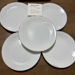 【未使用】ピエールカルダン 皿 5枚セット 22cm 洋食器（箱ダメージあり）のサムネイル