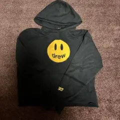 drew house 黒パーカー　切りっぱなし
