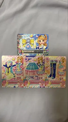 アイカツ　キューティーバロン4枚セット