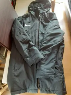 Nike ダークグレー ベンチコート　Lサイズ