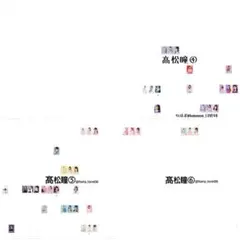 イコラブ 髙松瞳 まとめ売り 直筆