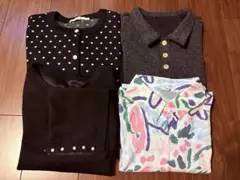 おまとめ！カジュアルトップス4点セット（プチプラ・サイズM程度）