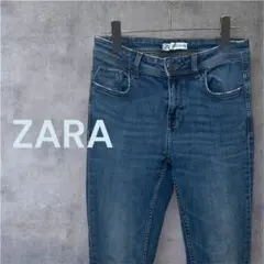 ザラ ZARA ストレートデニムパンツ ジーンズ ジーパン 美品 M相当 人気