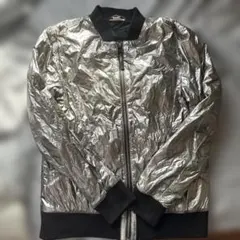 最終値下げ！！HELMUT LANG シルバー ジャンパー Mのサムネイル
