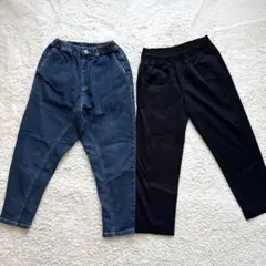 ブランシェス　テーパードデザイン デニムパンツ　140 130 まとめ売り