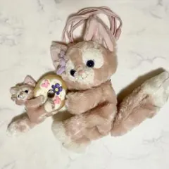 リーナベル ぬいぐるみバッジ ぬいぐるみポシェット