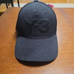 Y-3 キャップ ブラック