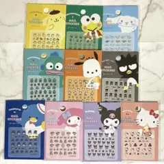 【新品】サンリオ ネイルシール 10種セット コンプリート セリア まとめ売り