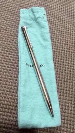 箱付 Tiffany&Co ティファニー ボールペン ブルー ラッカー パース