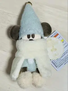 ディズニー　2025クリスマス　リルリンリン　ぬいぐるみバッチ　ブルー