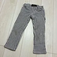 訳あり　格安　FITH ストライプ　デニム　パンツ　110cm