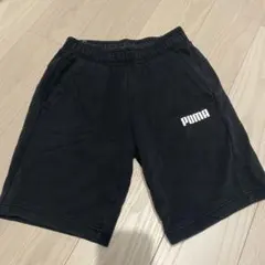 PUMA スウェットハーフパンツ ブラック Sサイズのサムネイル