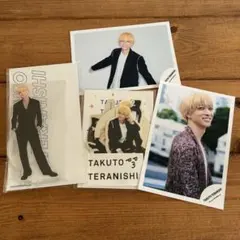 寺西拓人　アクリルスタンド　ステッカー　公式写真　セット
