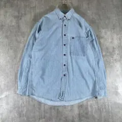 USA製 90s LANDS'END【XL相当】デニムシャツ ユニセックス