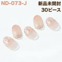 ND-073-J ohora ジェルネイルシール コーラル シェル 春 ②