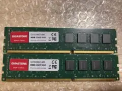 DDR3 PC3-12800　デスクトップPC用メモリ 8GB×2枚 16GB⑥