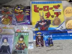 一番くじ　僕のヒーローアカデミア ヒーローズチップスケース&クリップ 緑谷 心操