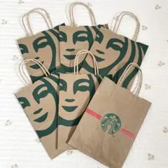 Starbucks スターバックス　ショッパー　紙袋　ホリデー　クリスマス　限定