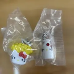ハローキティ アメリカンデザインめじるしアクセサリー　ポテト、ミルク