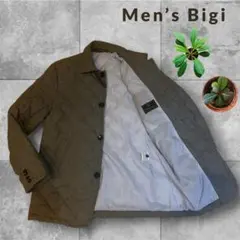Men’s Bigi メンズビギ　キルティングジャケット グレー XL 美品