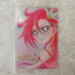 キュアフラミンゴ　ヒロインレア　HR　プリキュアカードウエハース