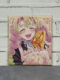 鬼滅の刃　特別放送版　2025　ミニ色紙　柱稽古編　甘露寺蜜璃　①