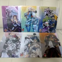 刀剣乱舞クリアファイル全6種