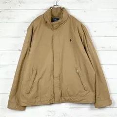 希少　ポロバイラルフローレン　ジャケット　ポニー刺繡　裏フリース　XL　285
