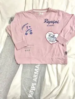 レピピアルマリオ repipi armario パジャマ　上下セット　140cm