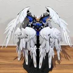 ガンプラ 塗装済み完成品 ウィングガンダムゼロ ew MG ミキシング