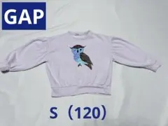 GAP KIDS フクロウ スパンコール トレーナー ラベンダーのサムネイル