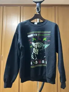 【STAR WARS】ヨーダ アメリカ古着　スウェット　L