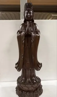 ￼￼ 手作りの木製仏像 木彫り仏像 置物 年代不明 手作りの木製仏像 木彫り仏像 置物 年代不明 - メルカリ