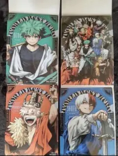 最強ジャンプ ヒロアカ クリアファイル コンプリート＋付録セット