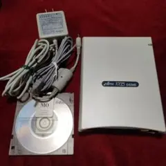 【Win11動作良好】富士通 640MB対応 USB接続 外付けMOドライブ