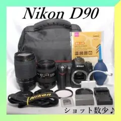 ✨Nikon D90✨ダブルレンズ✨初心者オススメ✨ショット数少✨ 一眼レフ