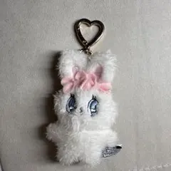エスターバニー ミニぬいぐるみキーホルダー マスコット ホワイト 韓国