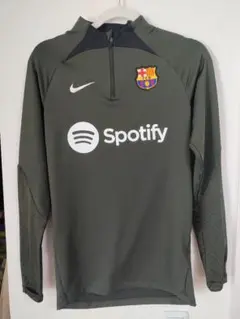 バルセロナ　ヴェイパーニット　シャツ　長袖　NIKE　ナイキ　XL　ネイビー バルセロナ ヴェイパーニット シャツ 長袖 NIKE ナイキ XL ネイビー