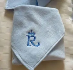 UCHINO　 刺繍 タオルハンカチ　R 新品