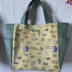 ハンドメイド トートバッグ ショルダーバッグ ユキエモン TOYナイト