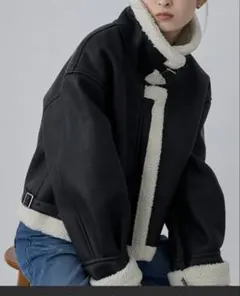 年始限定価格⭐︎【nui nullu】2WAYショートB-3ムートンジャケット