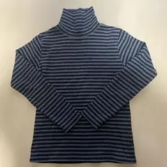ユニクロ　140ソフトタッチコットンタートルネック