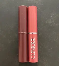 【最終価格】クリニーク リップスティック ブラックハニー、ピンク(ミニサイズ)