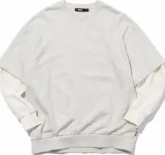 サイラス トレーナー M LAYERED SLEEVE CREW NECKのサムネイル